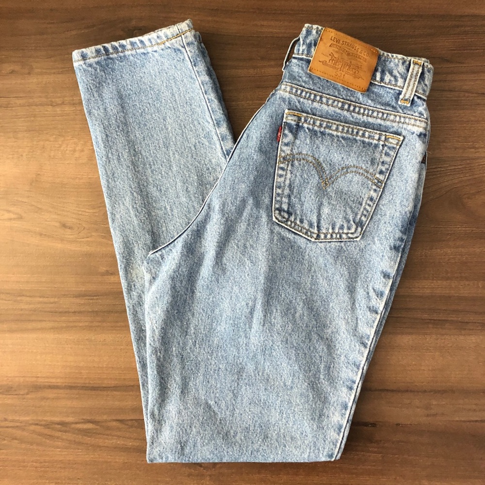 RARE Levi's 531 Leather Tag Vintage Mom Jeans